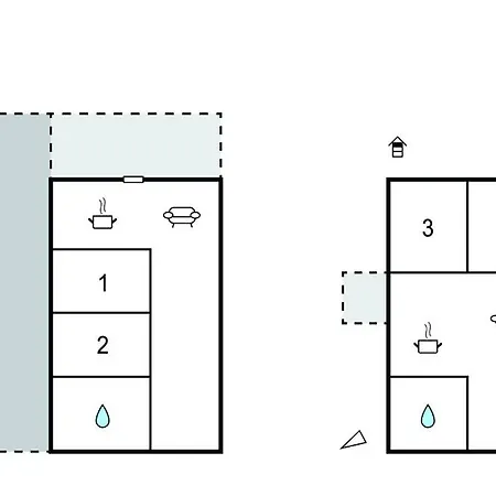 4 Bedroom Front In Casa de Férias Pupnat